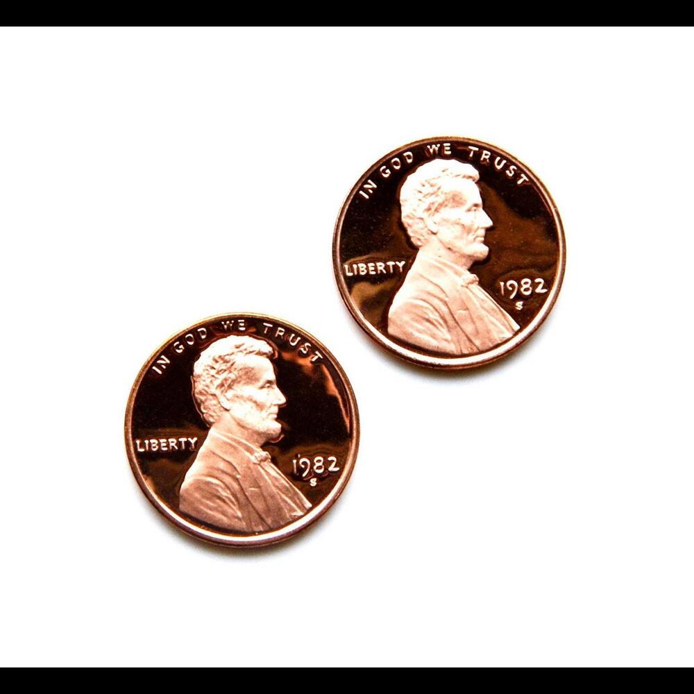 Uncirculated Lincoln Penny Cufflinks